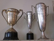 antique trophies