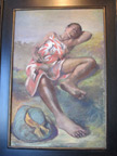 vintage oil painting