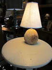 stone lamp