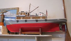vintage model ship