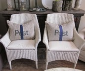 wicker chairs