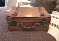 Antique suitcase