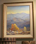 Vintage plein air painting