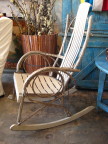 Aluminum rocking chair