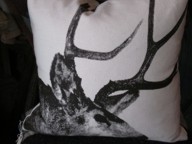 stag pillow