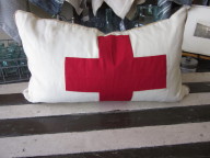 Red Cross pillow