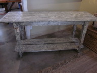 Console table made in USA
