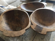 Click to enlarge Vintage Dough Bowls
